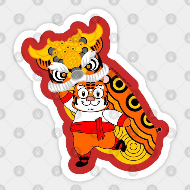 CNY: YEAR OF THE TIGER - LORD TIGER DANCER Sticker by cholesterolmind